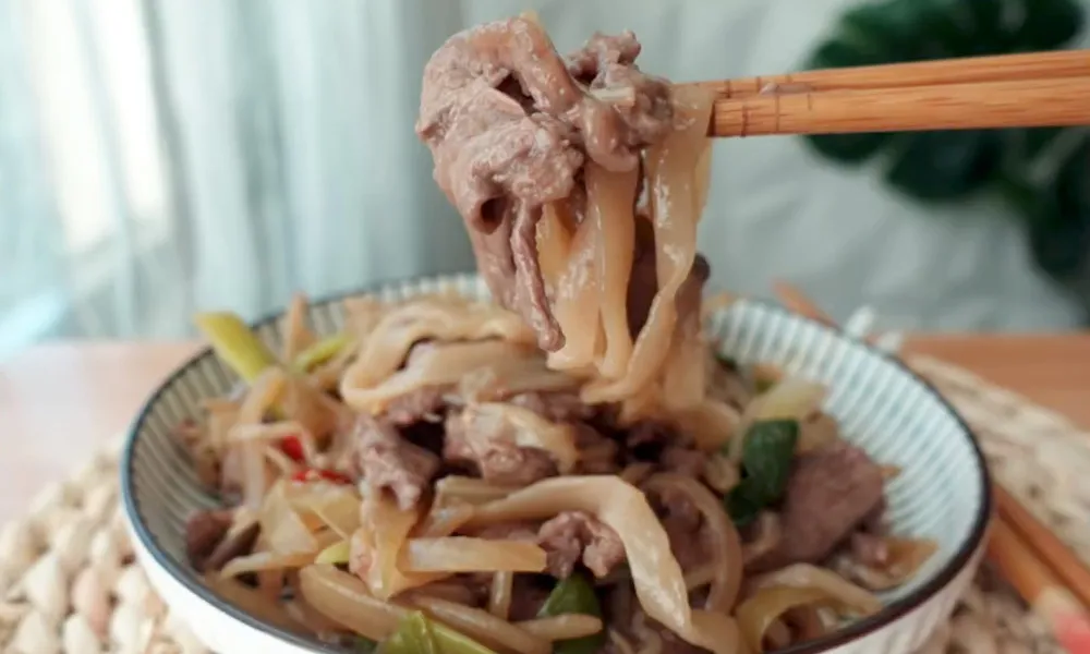 偽乾炒牛河